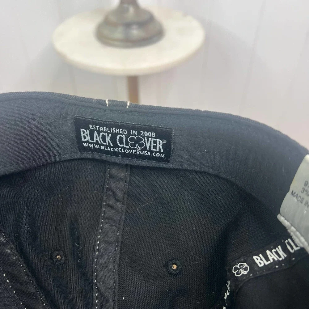Black‎ Clover Black and White Cap SZ L - Picture 6 of 8